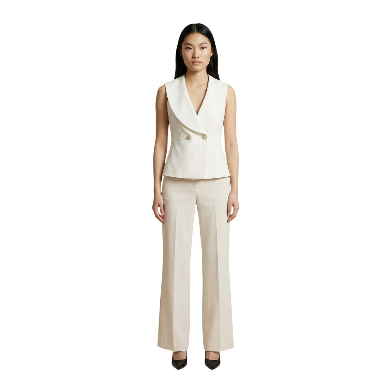 Artigli Gilet Dames Beige #2464368