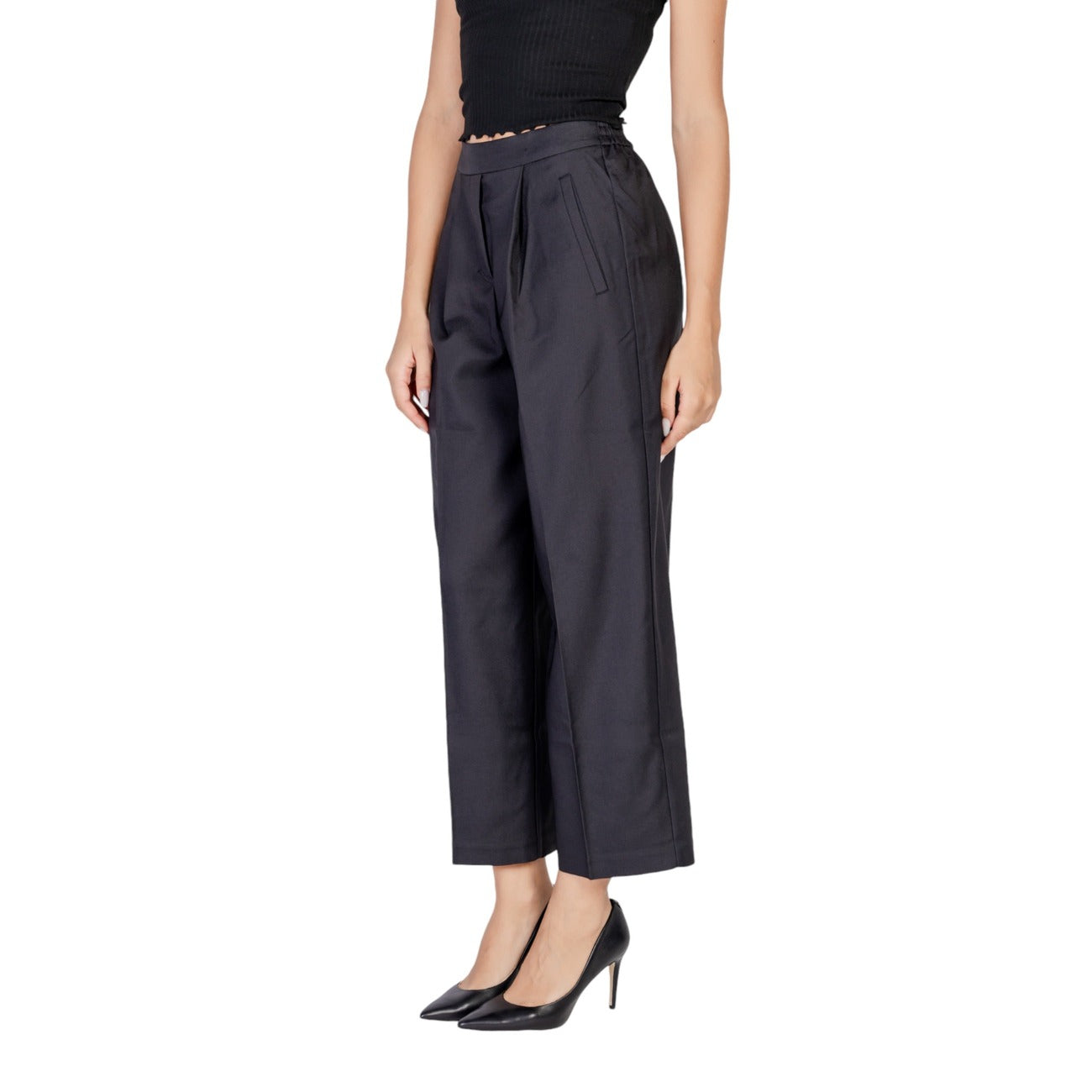 Ichi Broek Dames Zwart #2345768