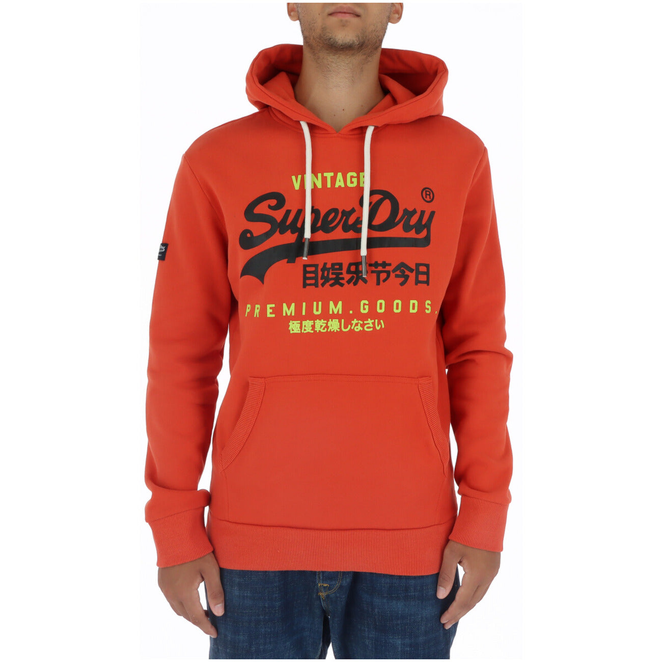 Superdry Sweatshirt Heren Bordeaux #2150103