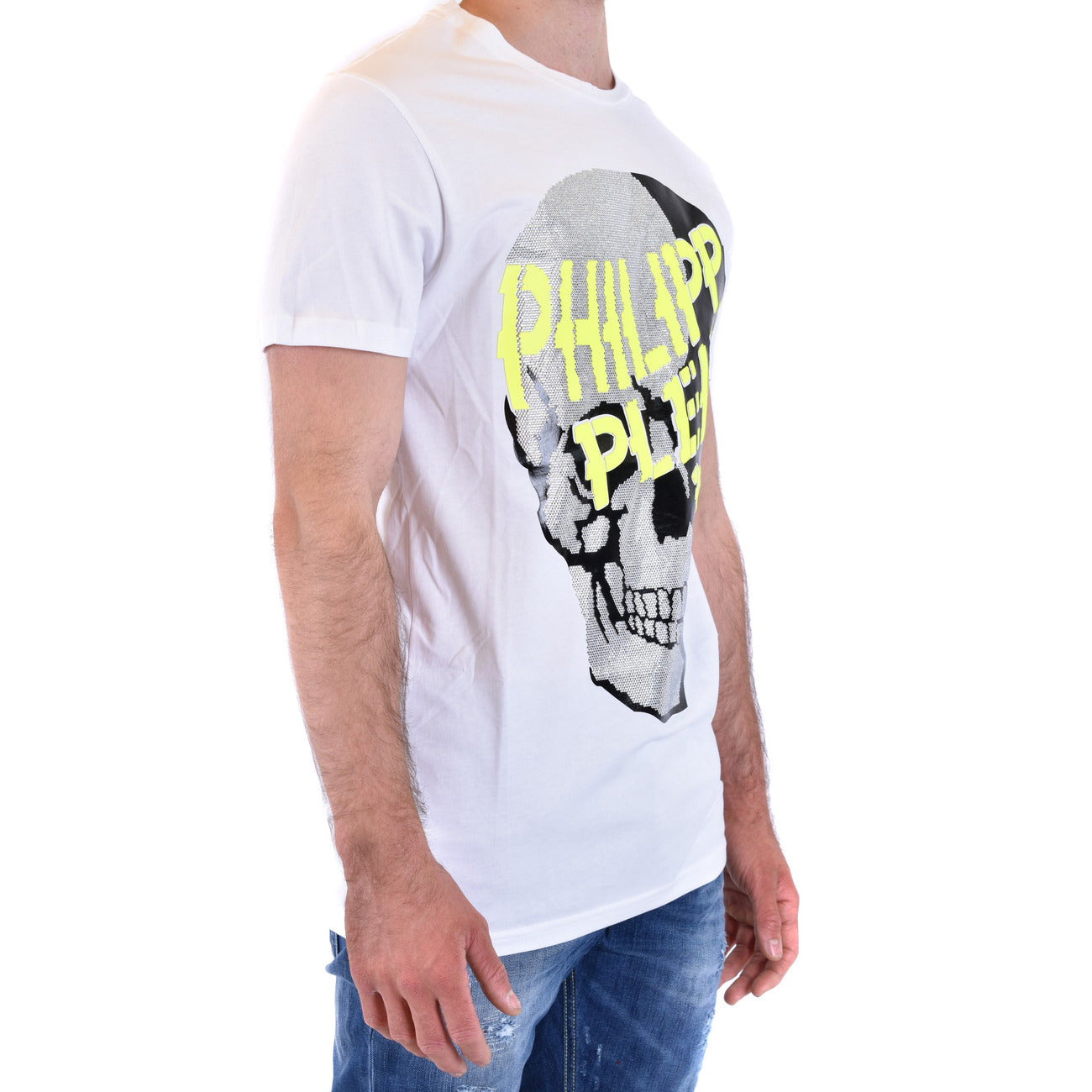 Philipp Plein T-shirt Heren Wit Wit