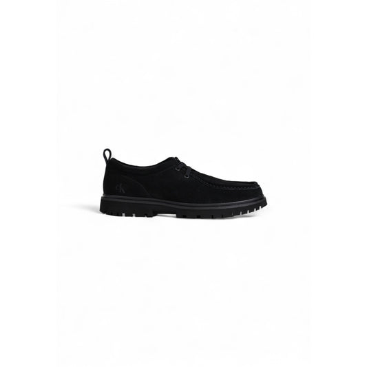 Calvin Klein Men Lace Ups Shoes Black #2331662