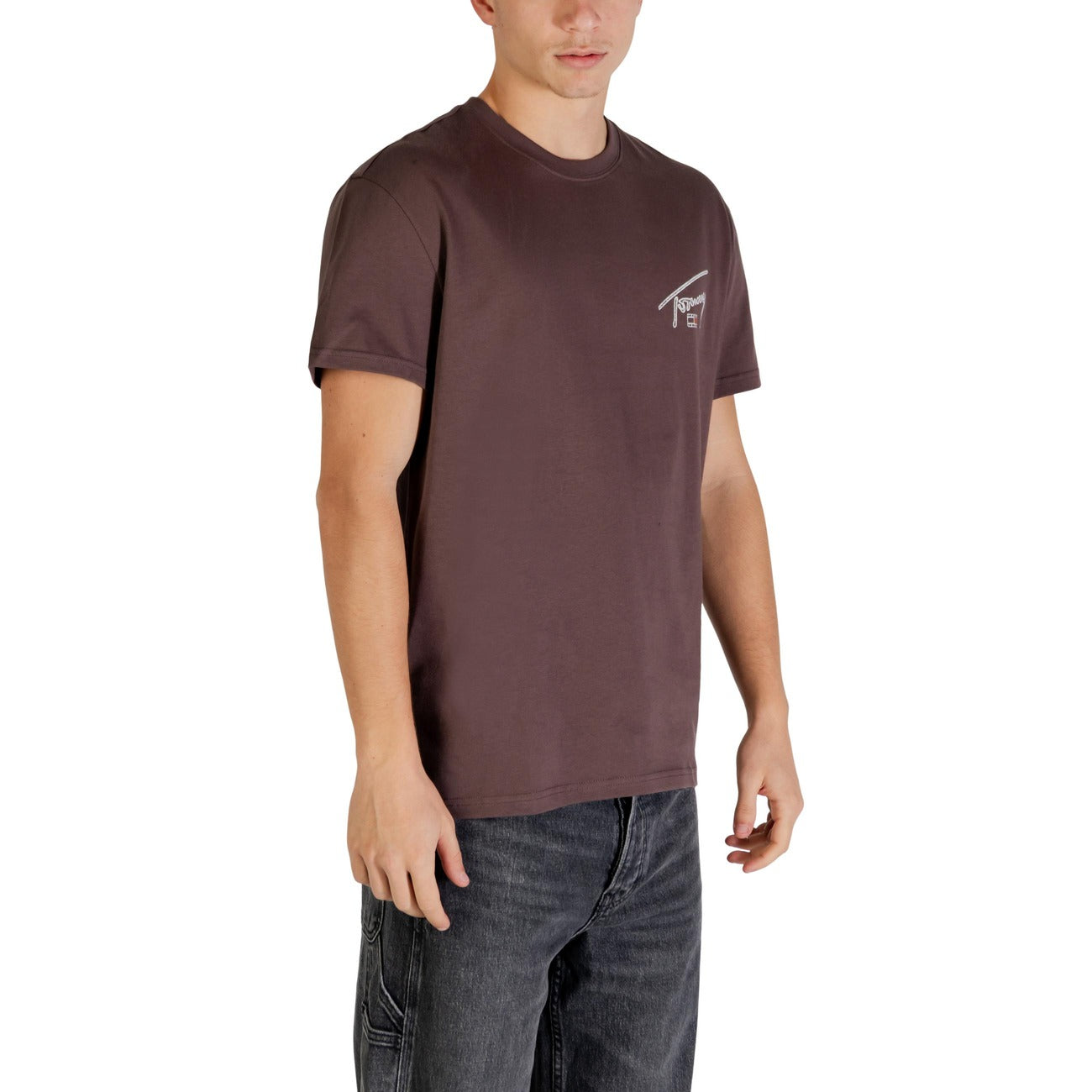Tommy Hilfiger Jeans T-Shirt Herren Braun