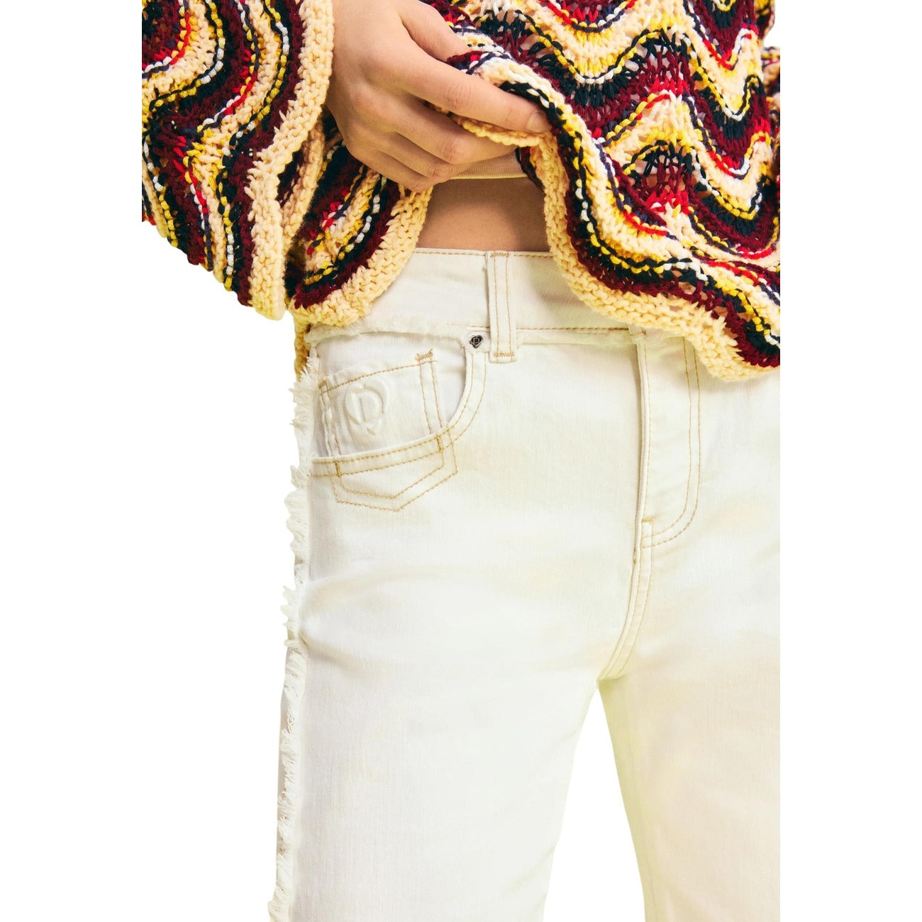 Desigual Jeans Dames Beige