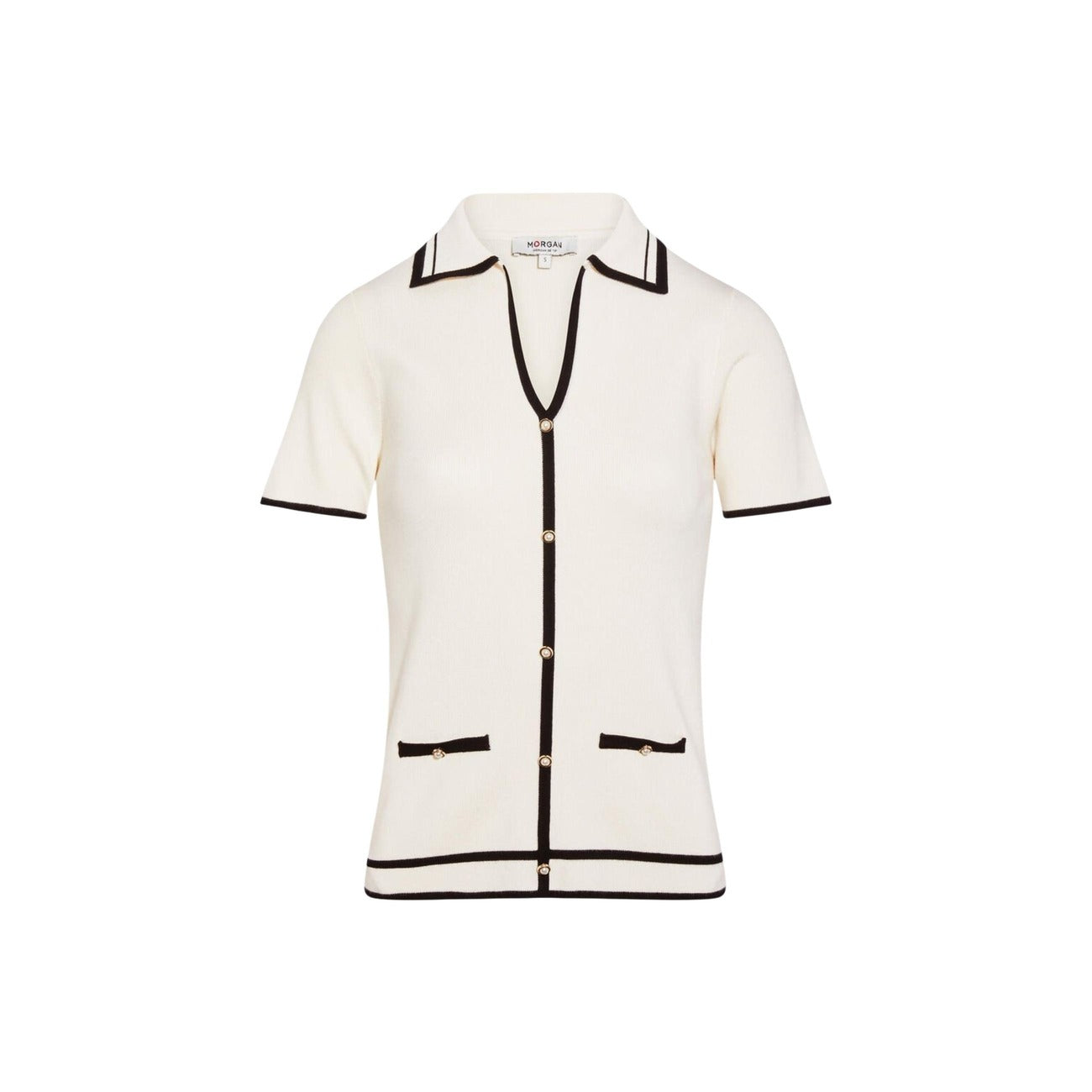 Morgan De Toi Strickmode Damen Beige #2451603