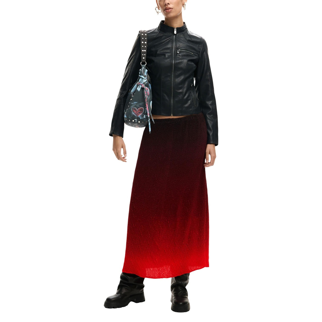 Desigual Jack Damen Schwarz