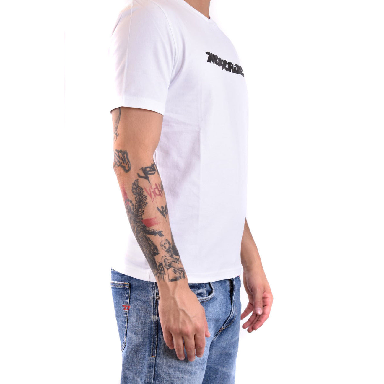 Moschino T-shirt Heren Wit