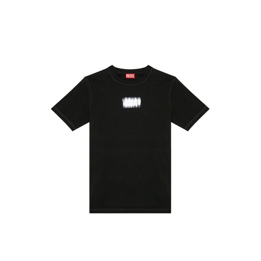 Diesel T-shirt Heren Zwart #2428765