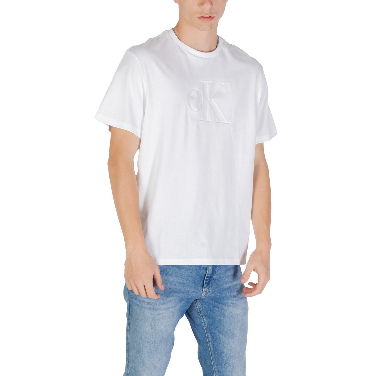 Calvin Klein Jeans T-Shirt Herren Weiß #2423918