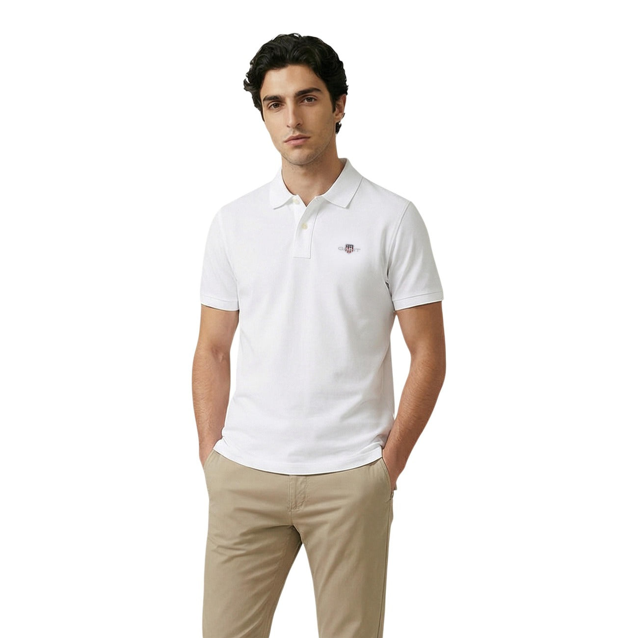 Gant Polo Top Men Red