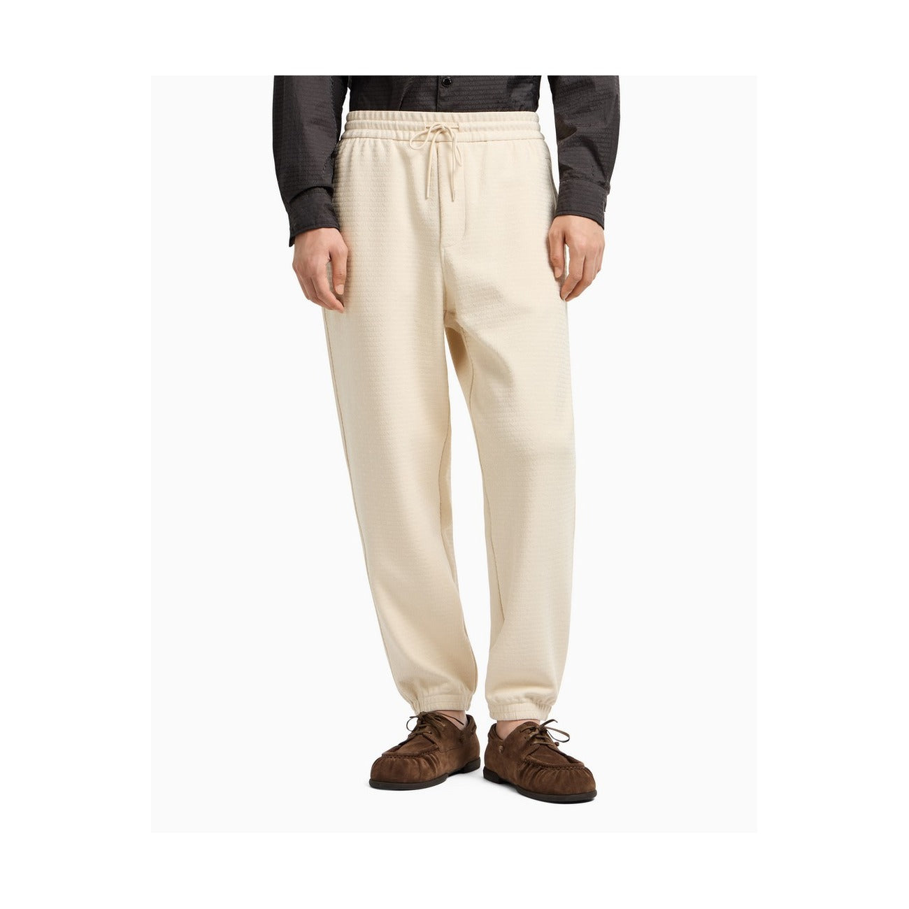Emporio Armani Trousers Men White