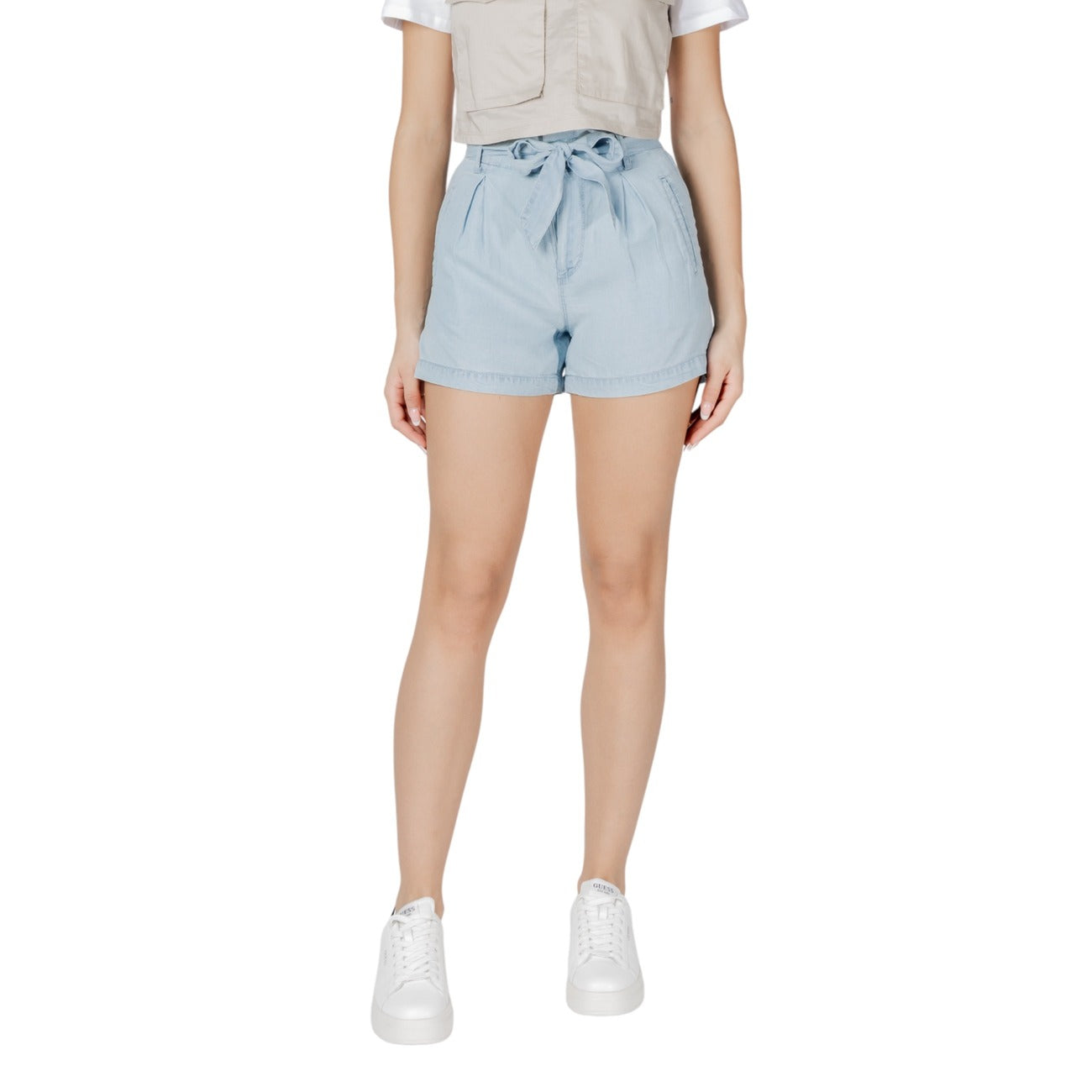 Only Shorts Dames Lichtblauw #2418404