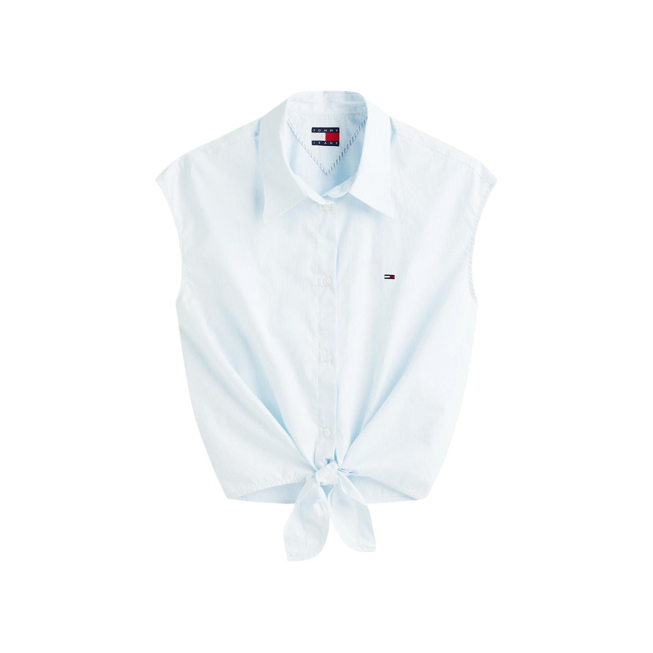 Tommy Hilfiger Jeans Shirt Damen Hellblau