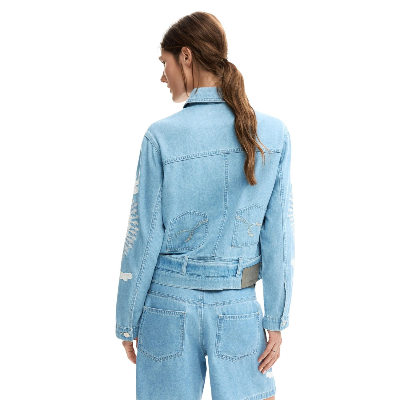 Desigual Jack Dames Lichtblauw