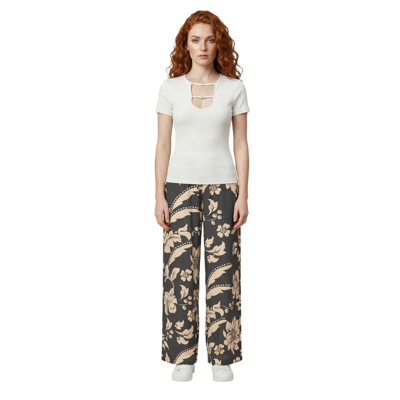 Jacqueline De Yong Hose Damen Schwarz #2462471