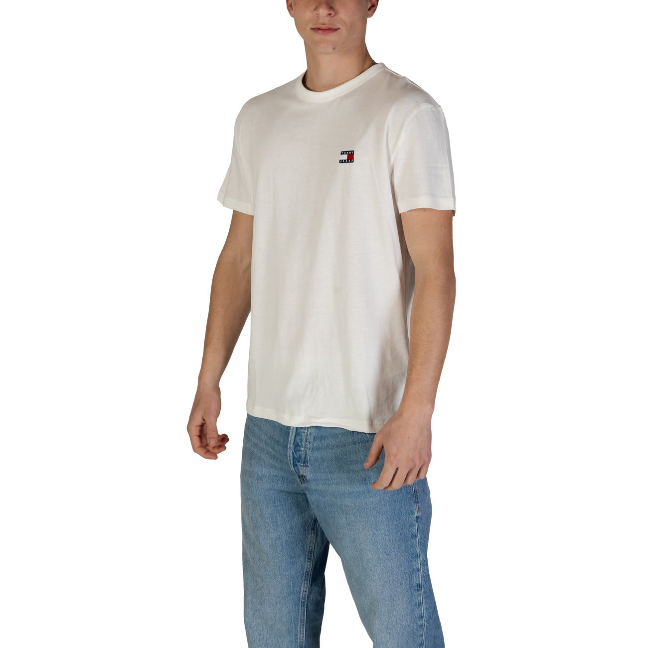 Tommy Hilfiger Jeans T-shirt Heren Wit #2408075