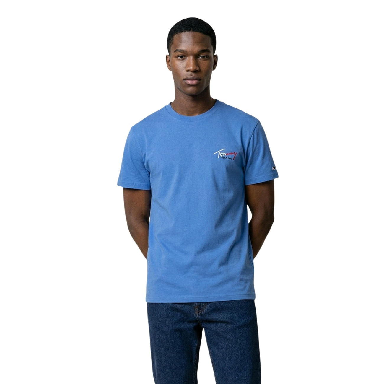Tommy Hilfiger Jeans T-Shirt Herren Türkis #2458755