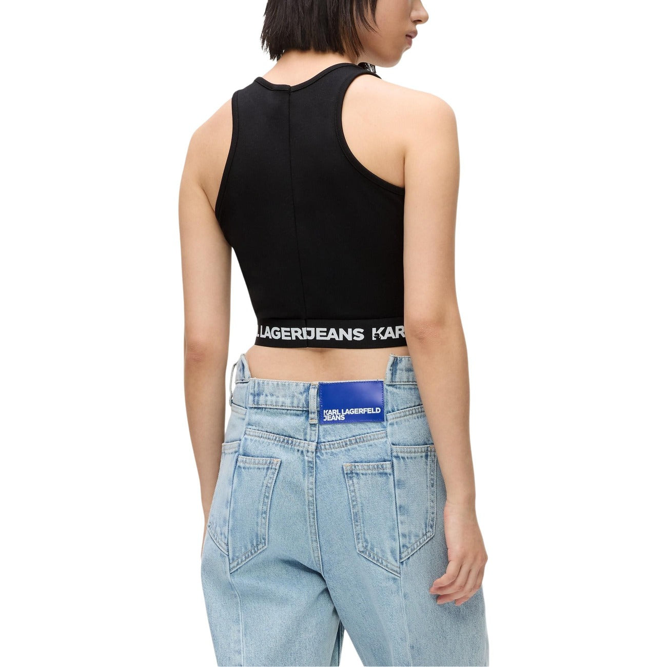 Karl Lagerfeld Jeans Top Damen Schwarz #2452498