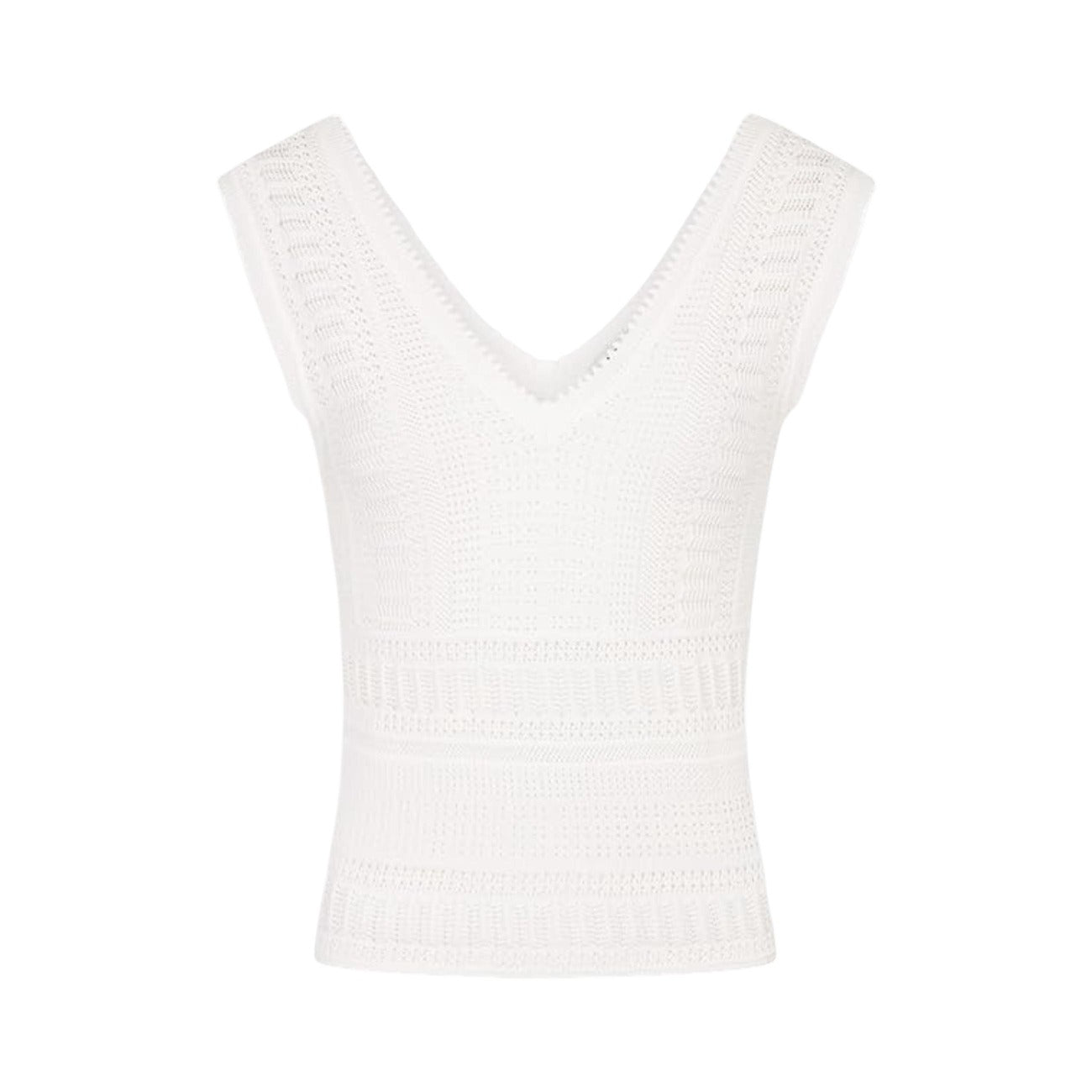 Morgan De Toi Top Damen Weiß #2461153