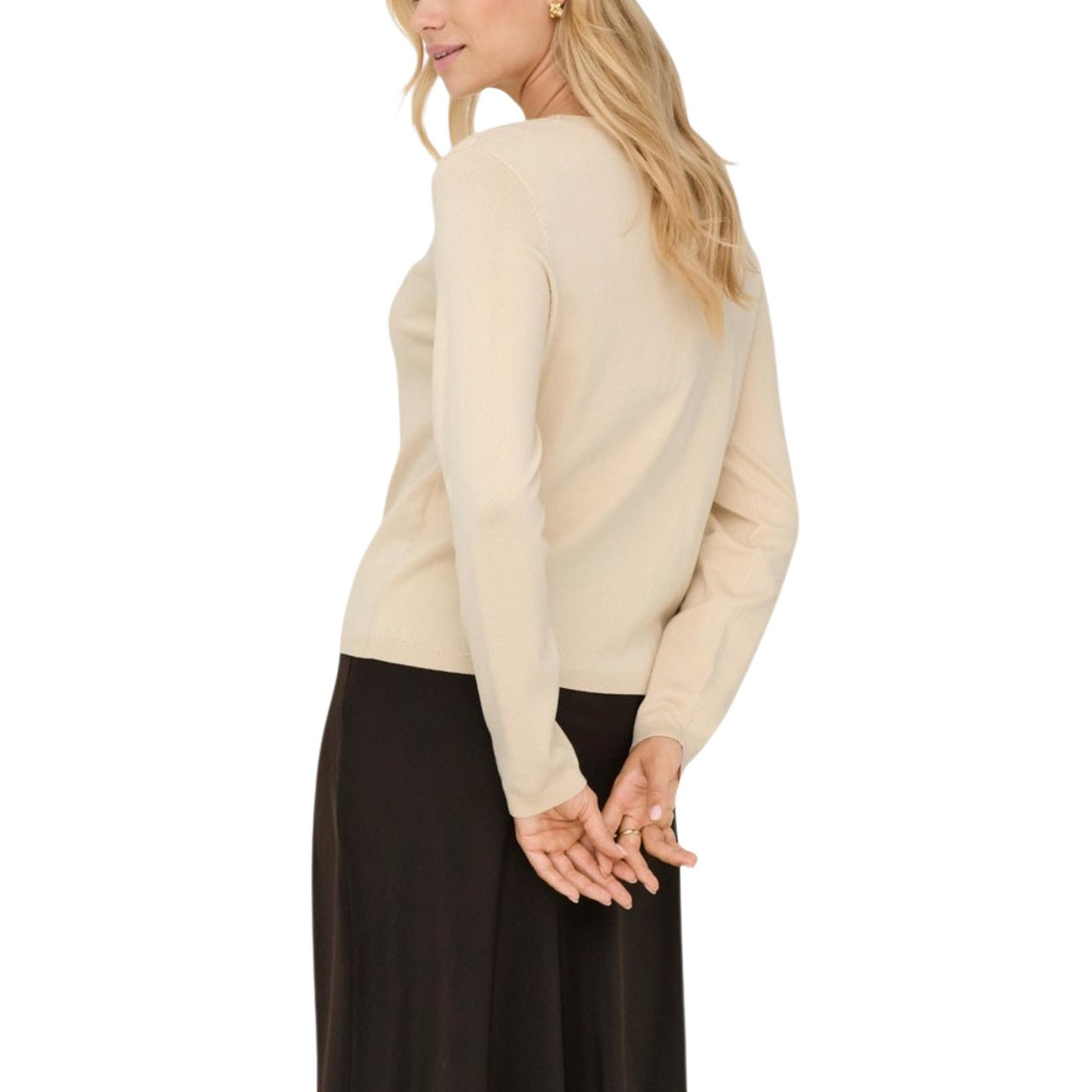 Jacqueline De Yong Strickmode Damen Beige #2450903