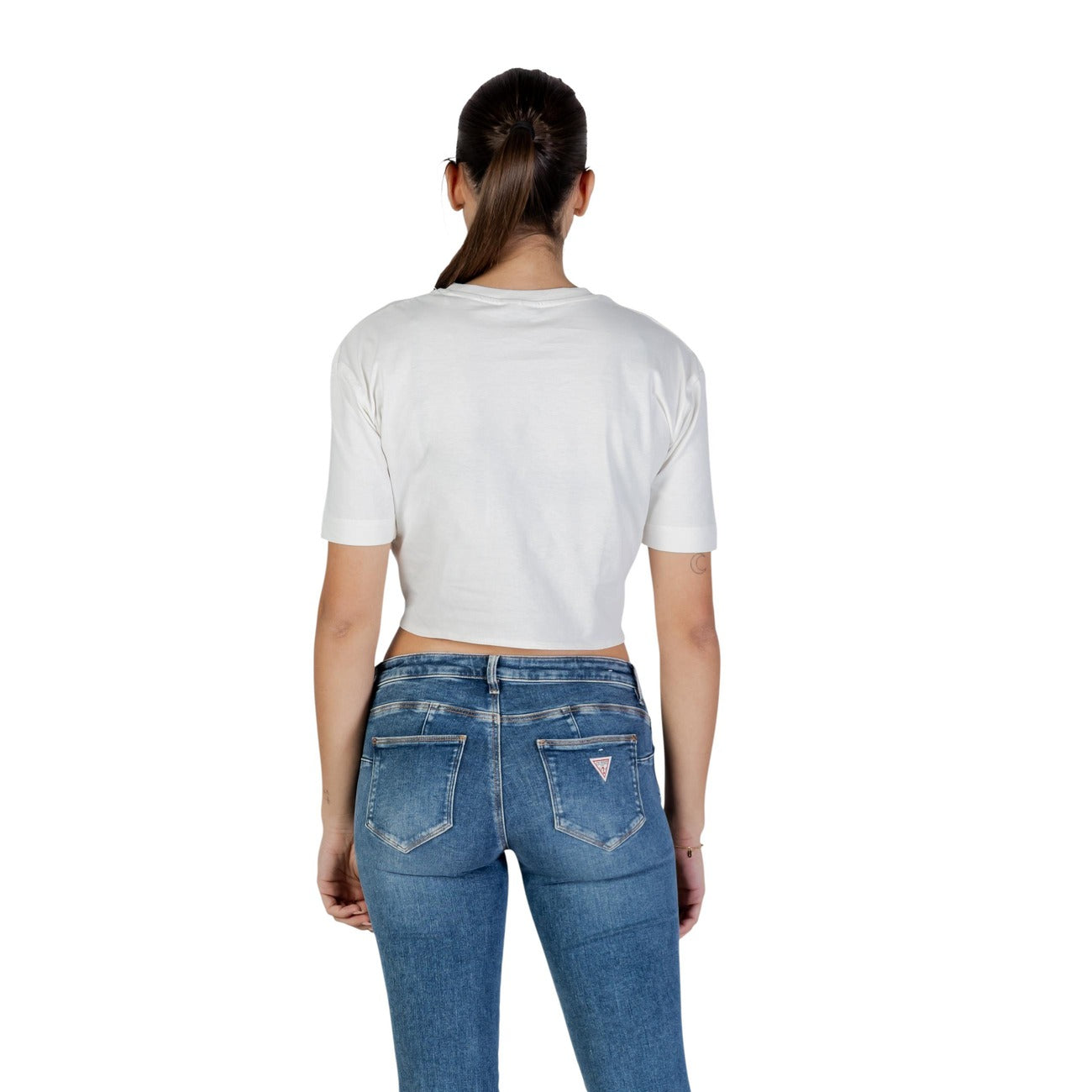 Guess Active T-shirt Women White #2449536