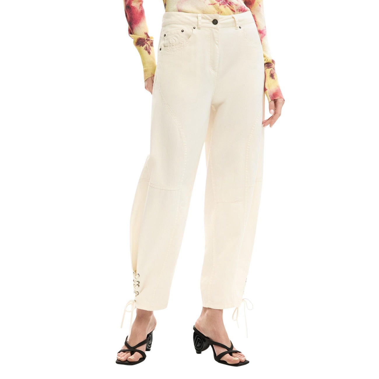 Desigual Hose Damen Beige