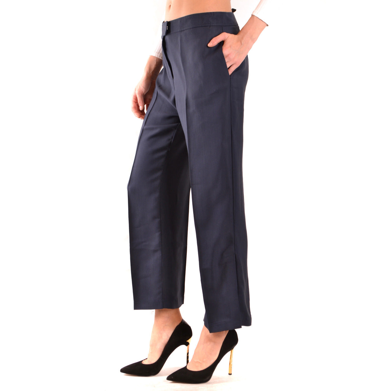 Pinko Trousers Women Blue #2424350