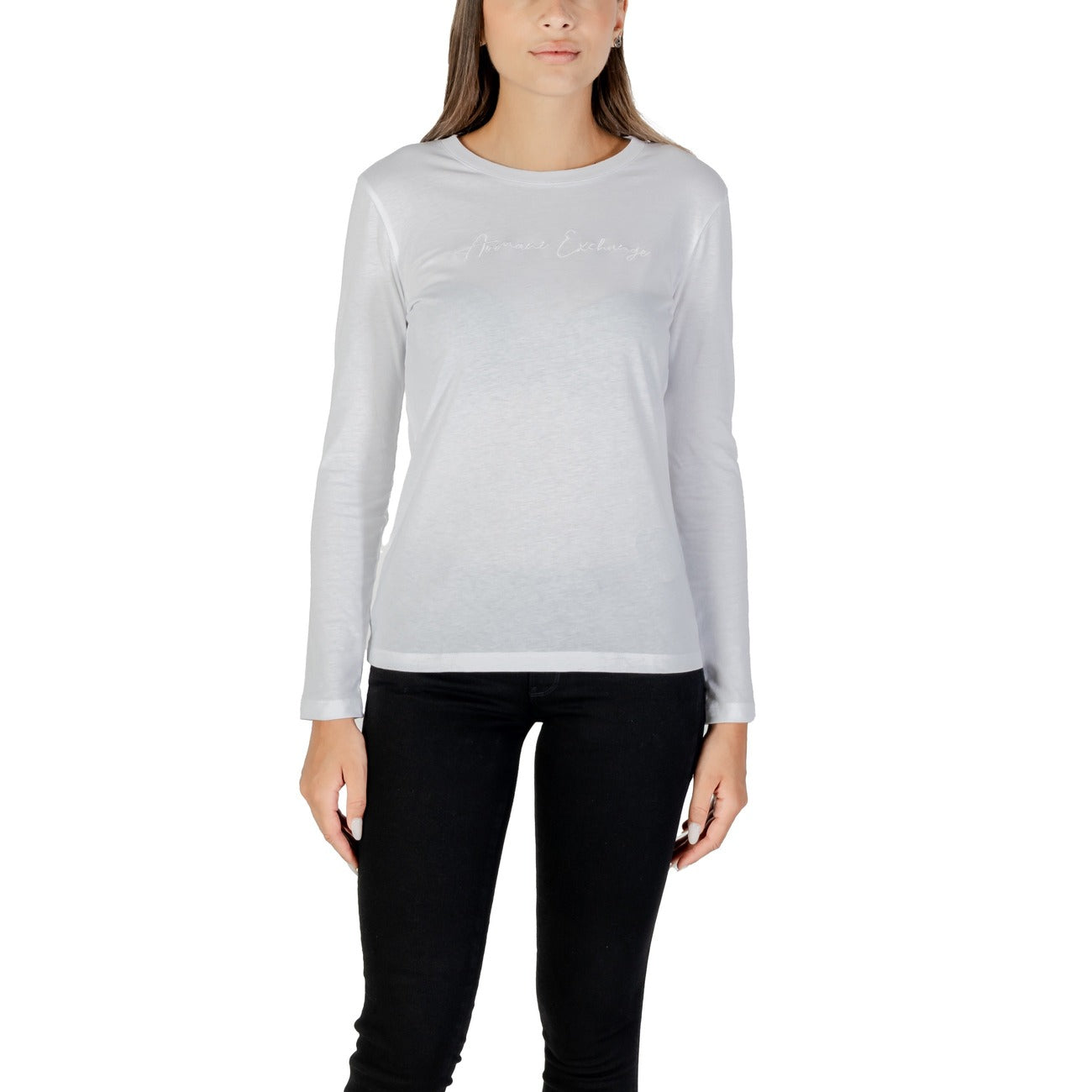 Armani Exchange T-shirt Dames Zwart #2430520