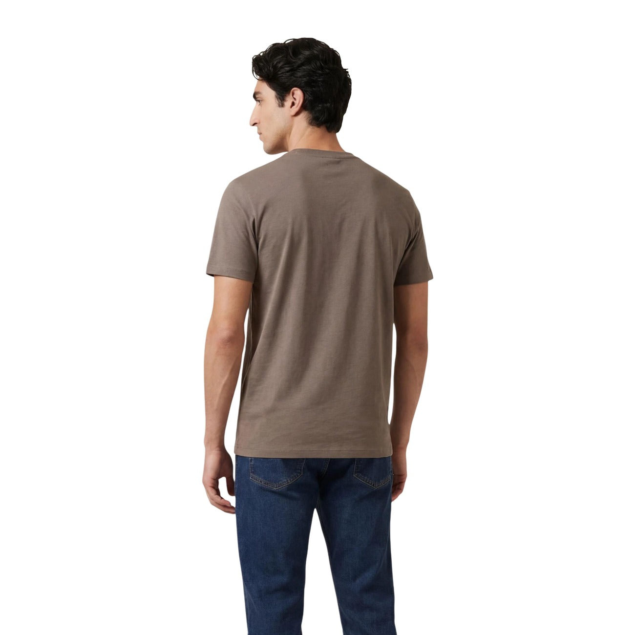 Armani Exchange T-shirt Heren Bruin #2453804