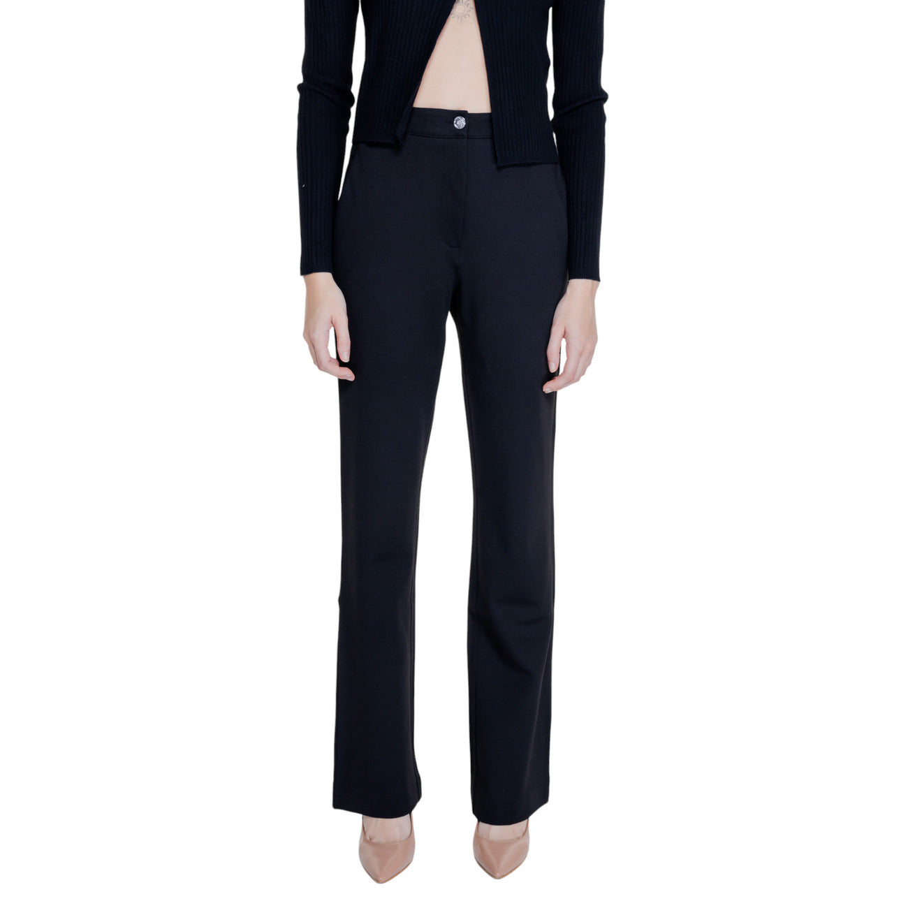 Guess Broek Dames Zwart #2306582