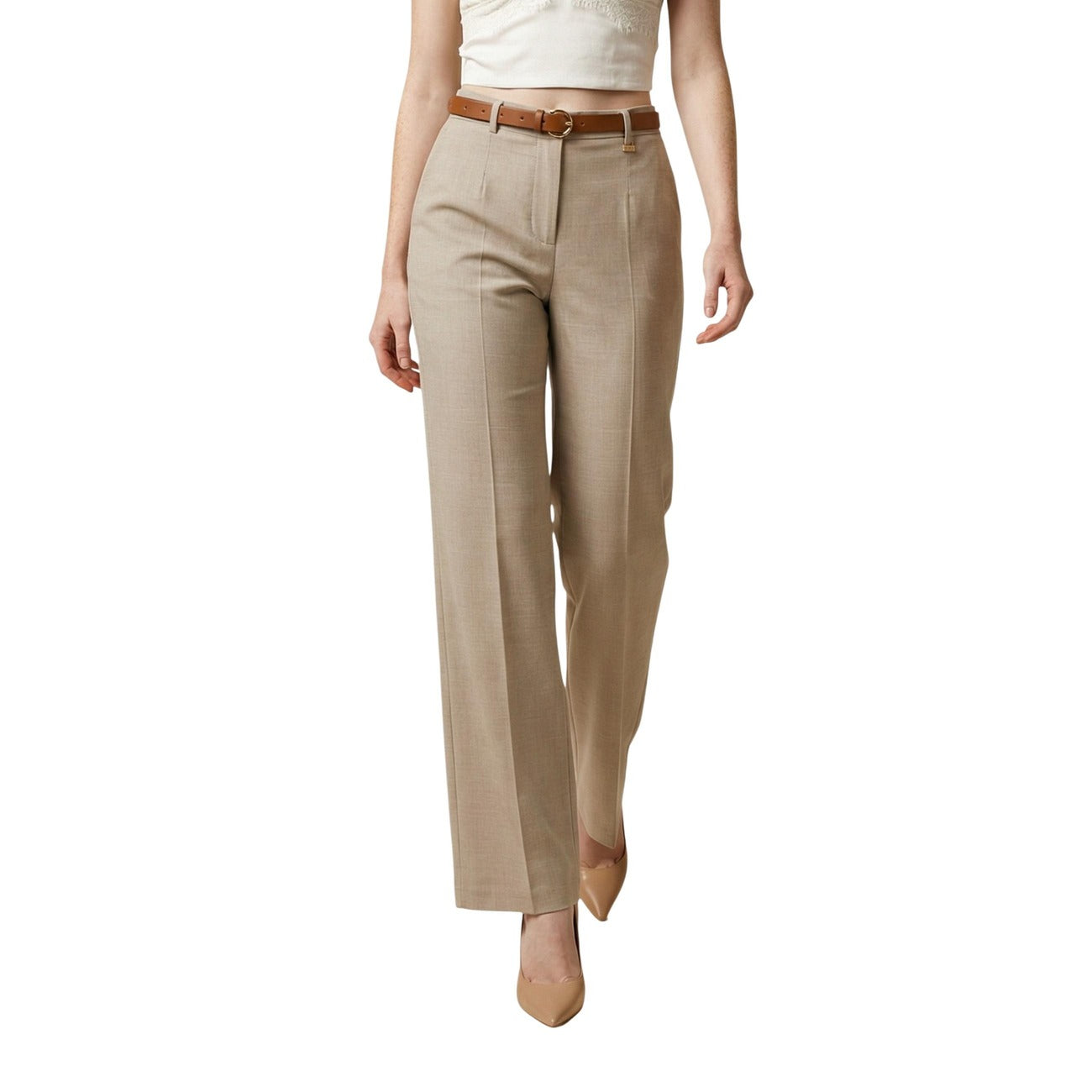 Artigli Hose Damen Beige #2464995