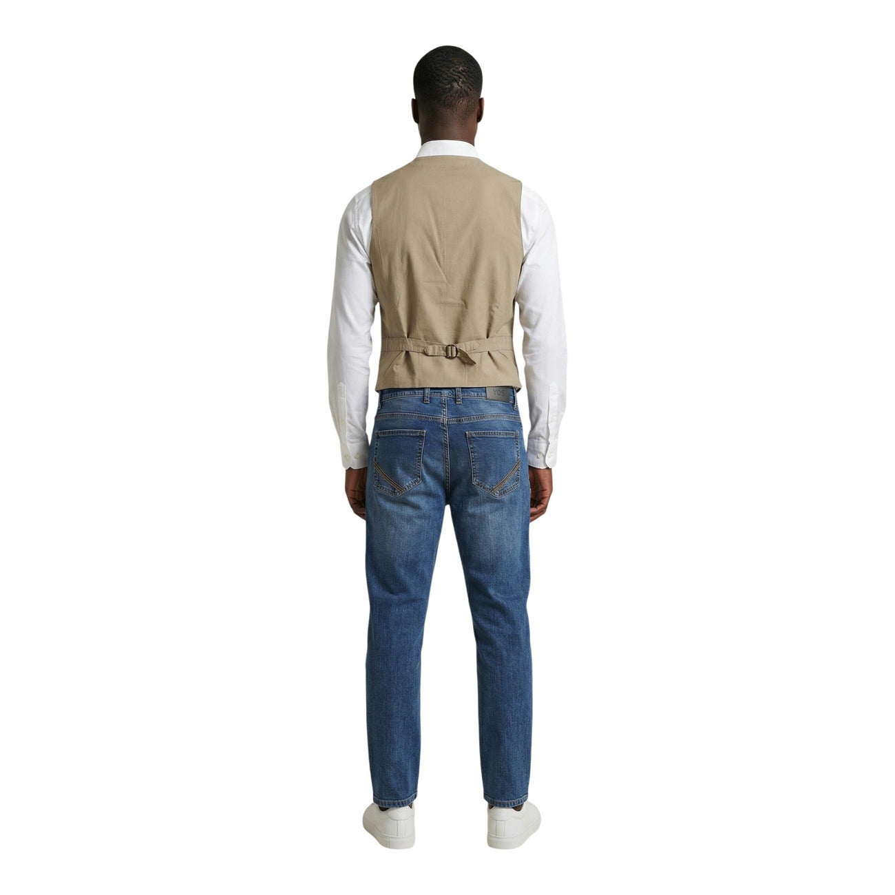 Gianni Lupo Gilet Men Beige