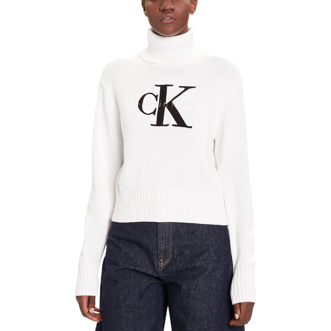 Calvin Klein Jeans Strickmode Damen Weiß #2441593