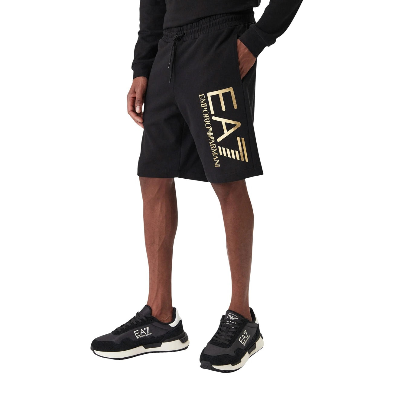 Ea7 Bermuda Herren Schwarz #2451031
