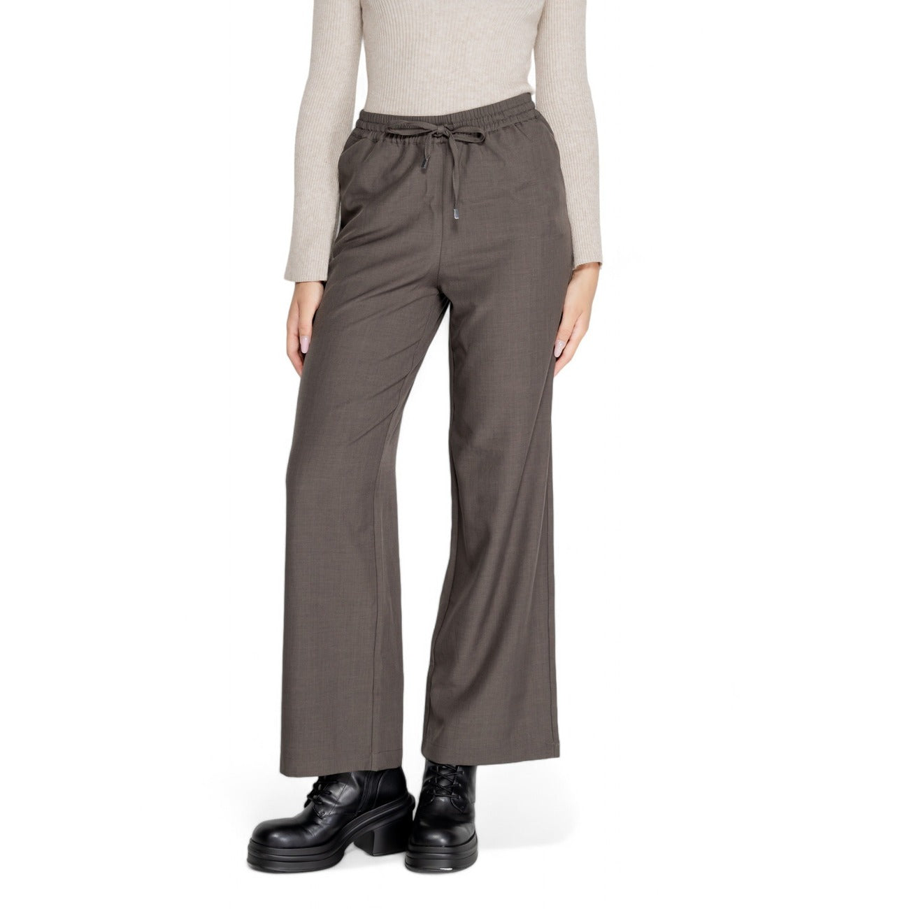 Only Broek Dames Grijs #2463748