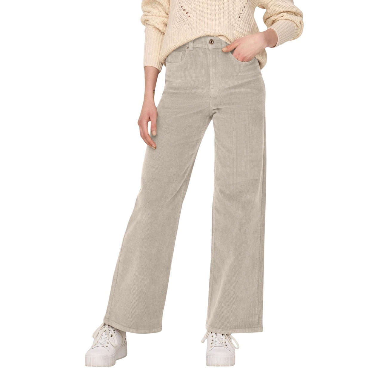 Only Hose Damen Beige #2465251
