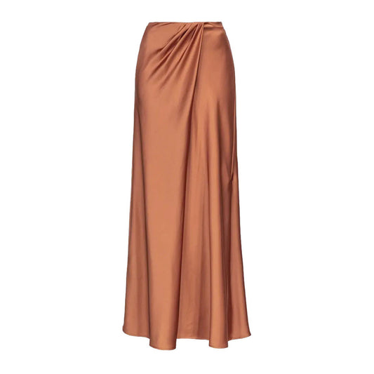 Pinko Skirt Women Brown #2424390