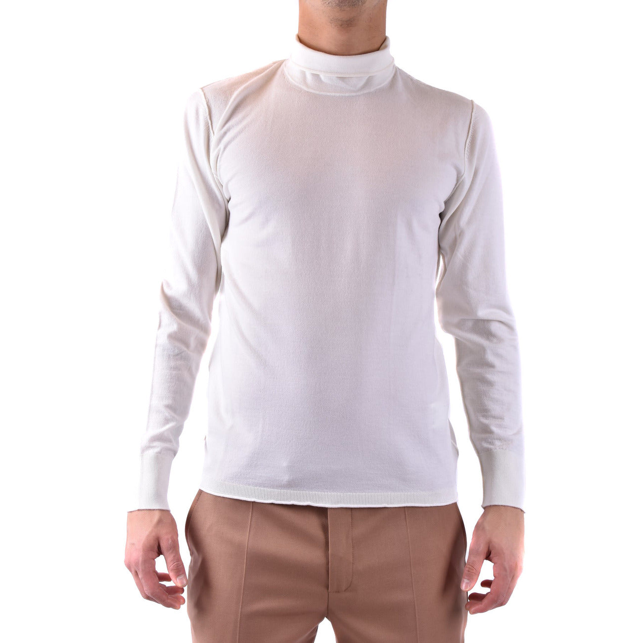 Paolo Pecora Strickmode Herren Weiß