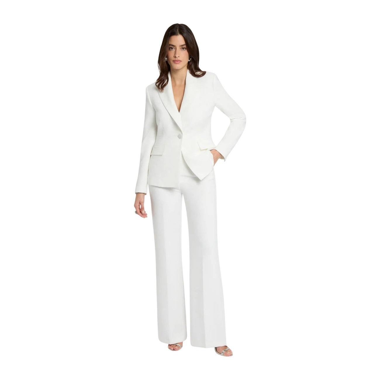 Morgan De Toi Hose Damen Weiß