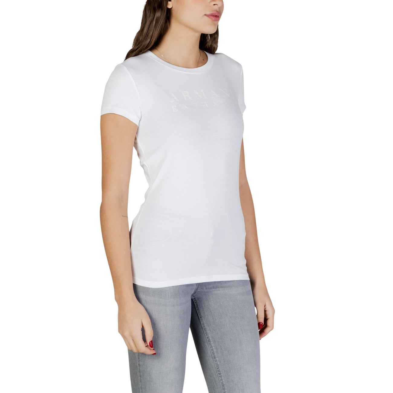 Armani Exchange T-Shirt Damen Weiß #2450803