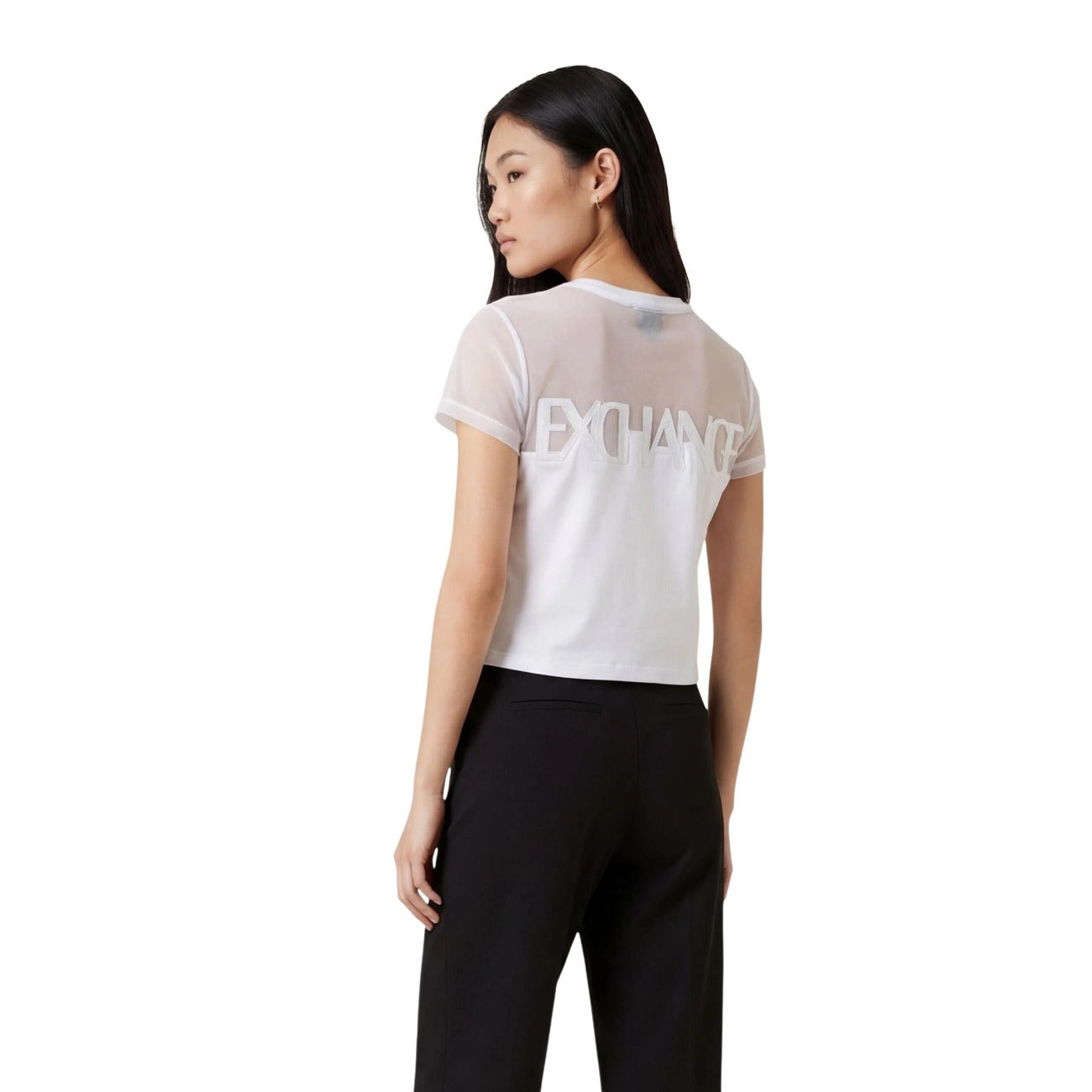 Armani Exchange Top Dames Wit
