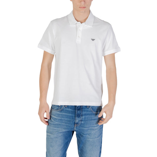 Emporio Armani Underwear Polo Top Herren Weiß