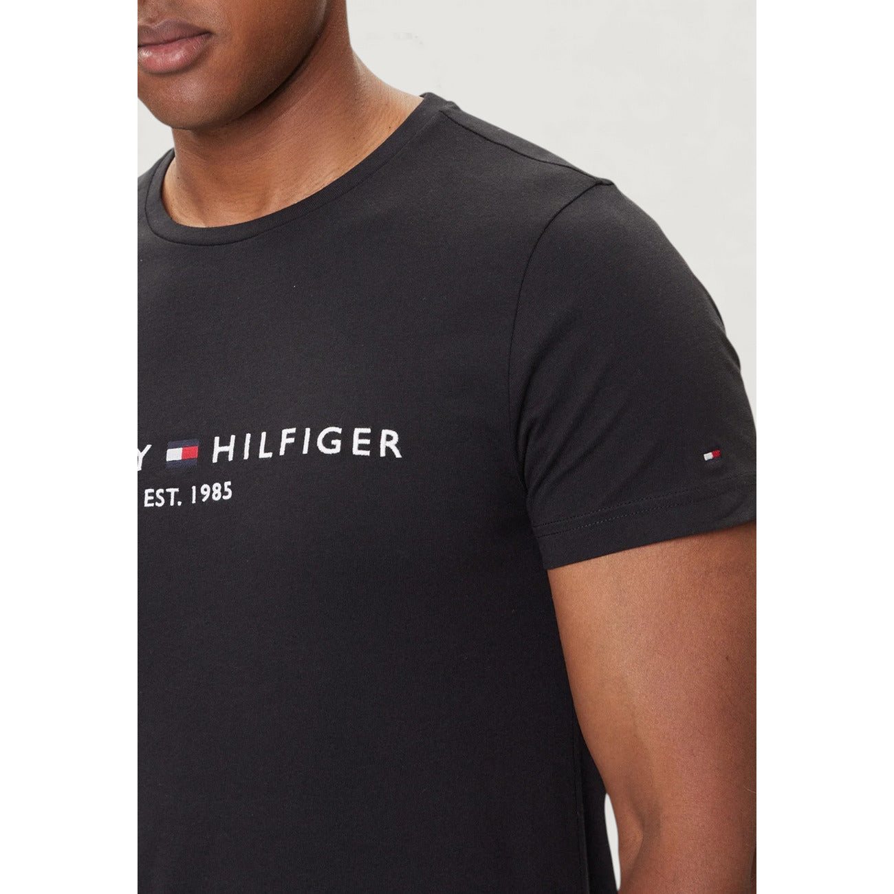 Tommy Hilfiger Jeans T-Shirt Herren Schwarz #332892