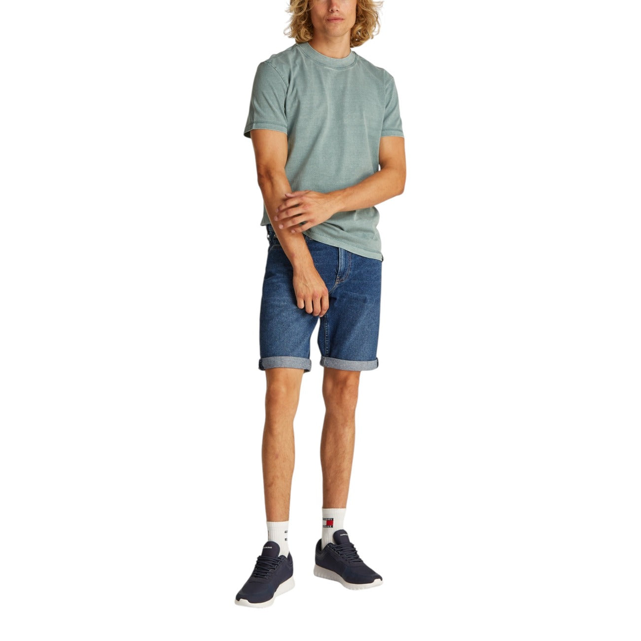 Calvin Klein Jeans Bermuda Heren Lichtblauw #2419058