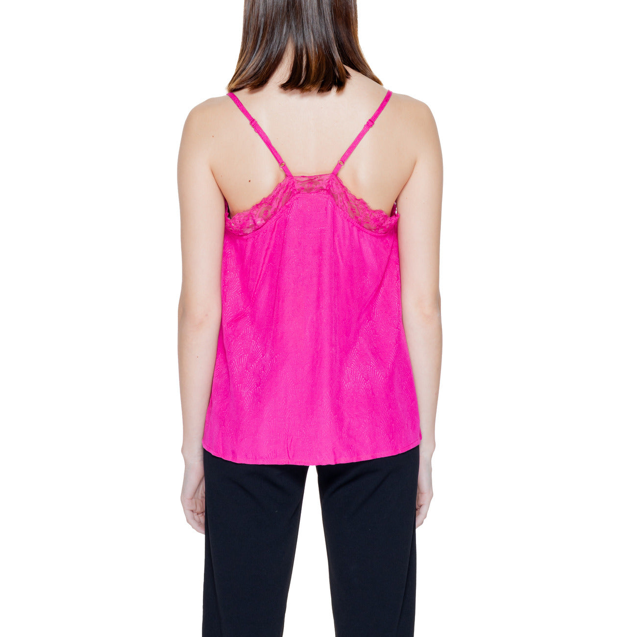 Vila Clothes Vest Dames Fuchsia