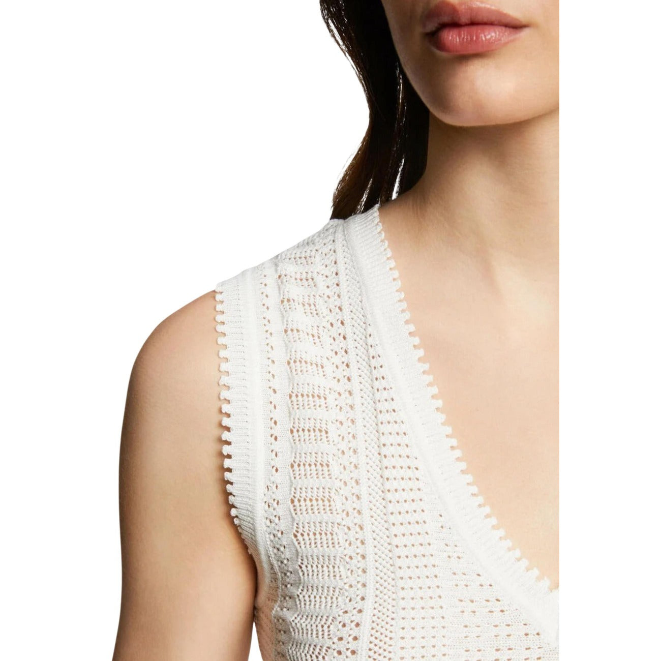 Morgan De Toi Top Damen Weiß #2461153