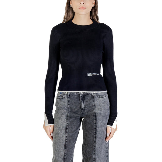 Karl Lagerfeld Jeans Strickmode Damen Schwarz #2428147