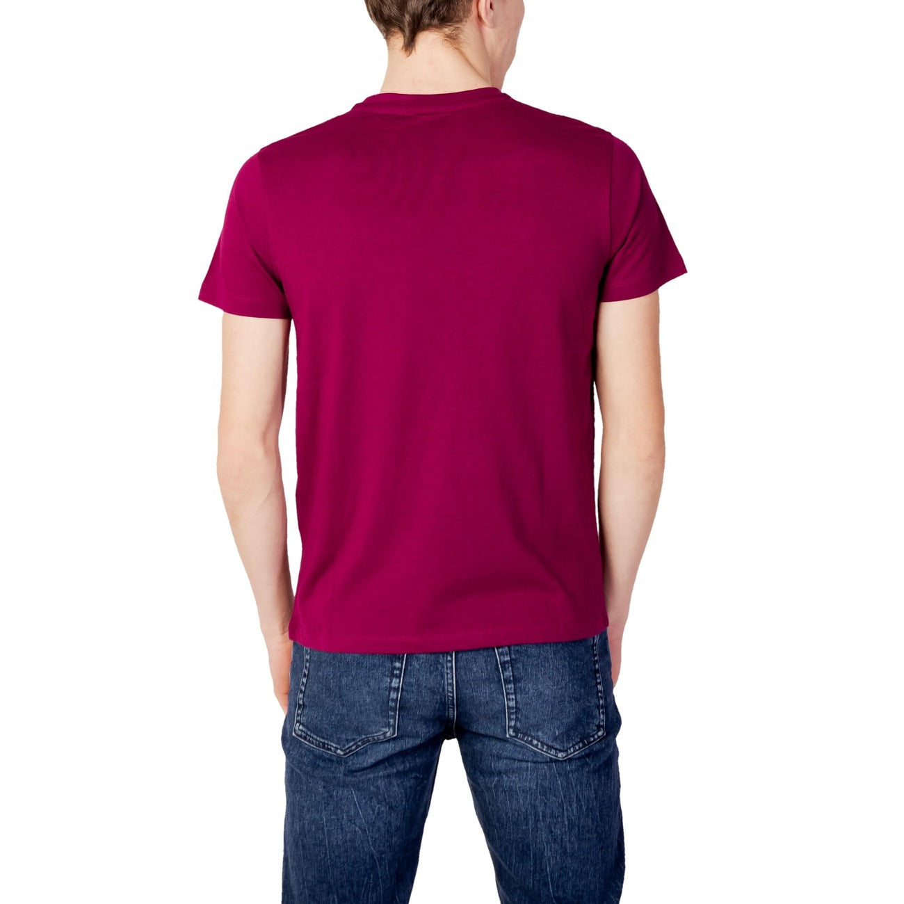 U.s. Polo Assn. T-shirt Heren Bordeaux