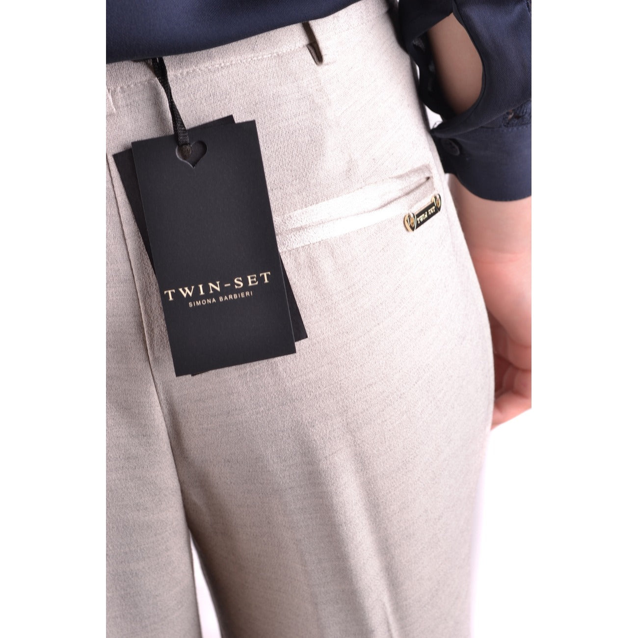 Twin-set Simona Barbieri Hose Damen Grau