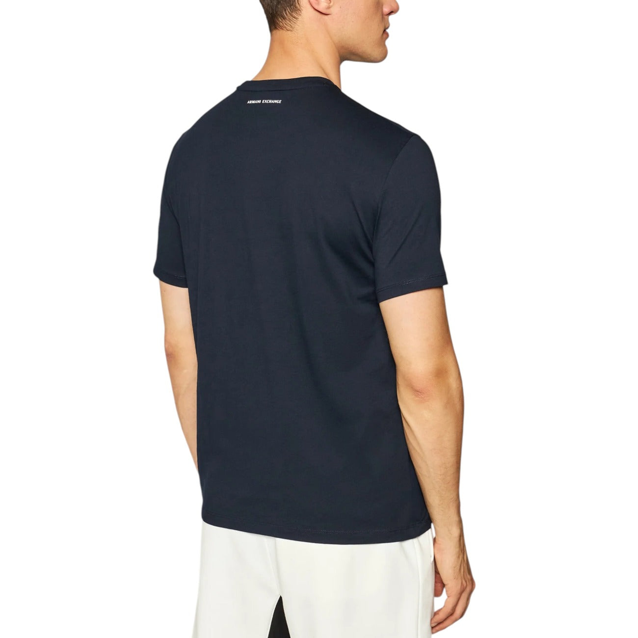 Armani Exchange T-shirt Heren Blauw #2425717