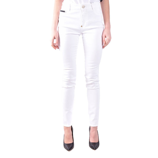 Philipp Plein Hose Damen Weiß #2430762